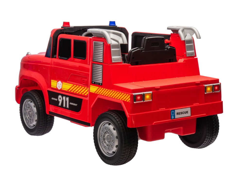 12V 24V Toddler Electric Vehicle, Children Ride on Toy with Parental Remote Control/Double Doors/LED Light for Kids 3-8