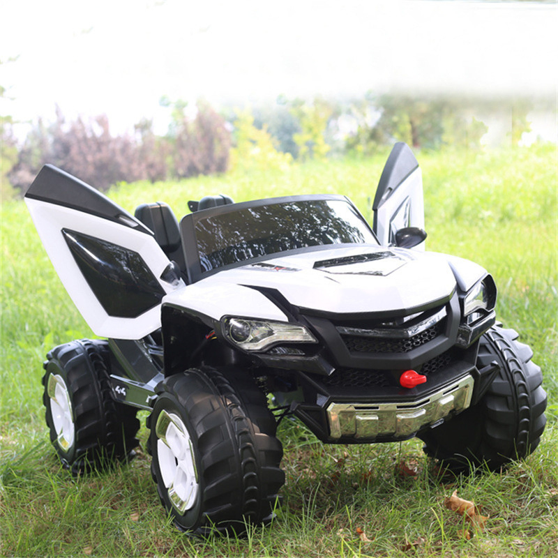 Four-Wheel Drive Electric Car for Kids - Remote Control Included