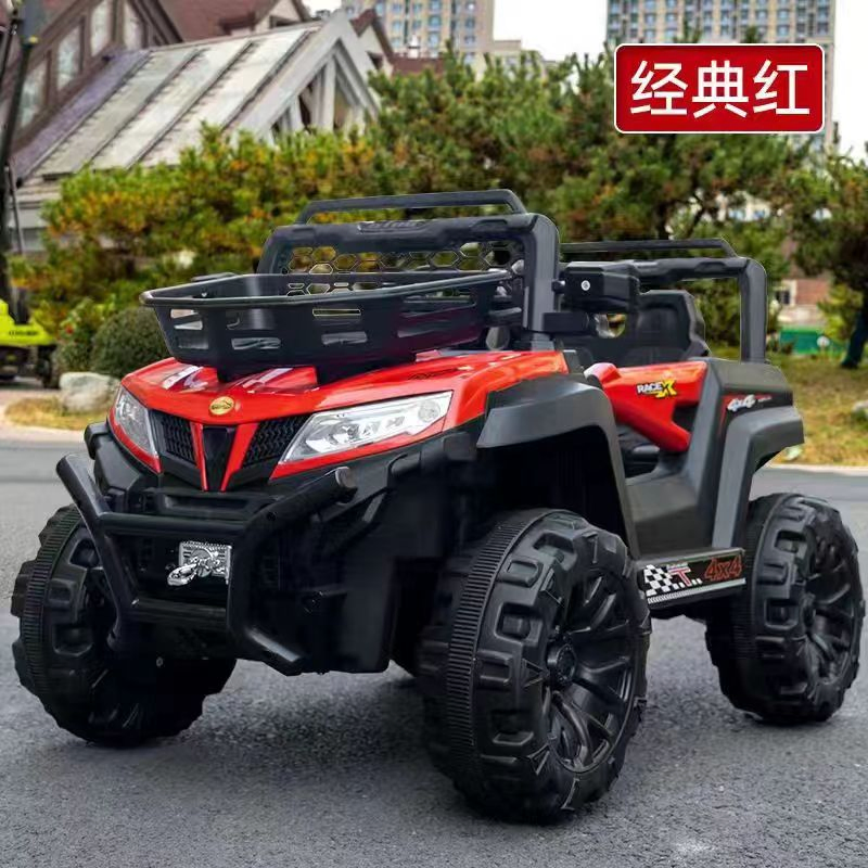 Popular Ride on Car/380*2 Motor/Four-Wheel Suspension System/LED Searchlights/Kids Electric Vehicle Toy