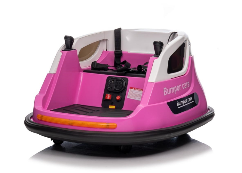 Unisex Electric Ride-on Bumper Car for Kids 3-8 Years 360 Rotation with Music/Light Battery/Remote Control