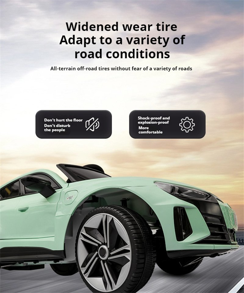 Stylish Electric Toy Car for Kids with Double Seats