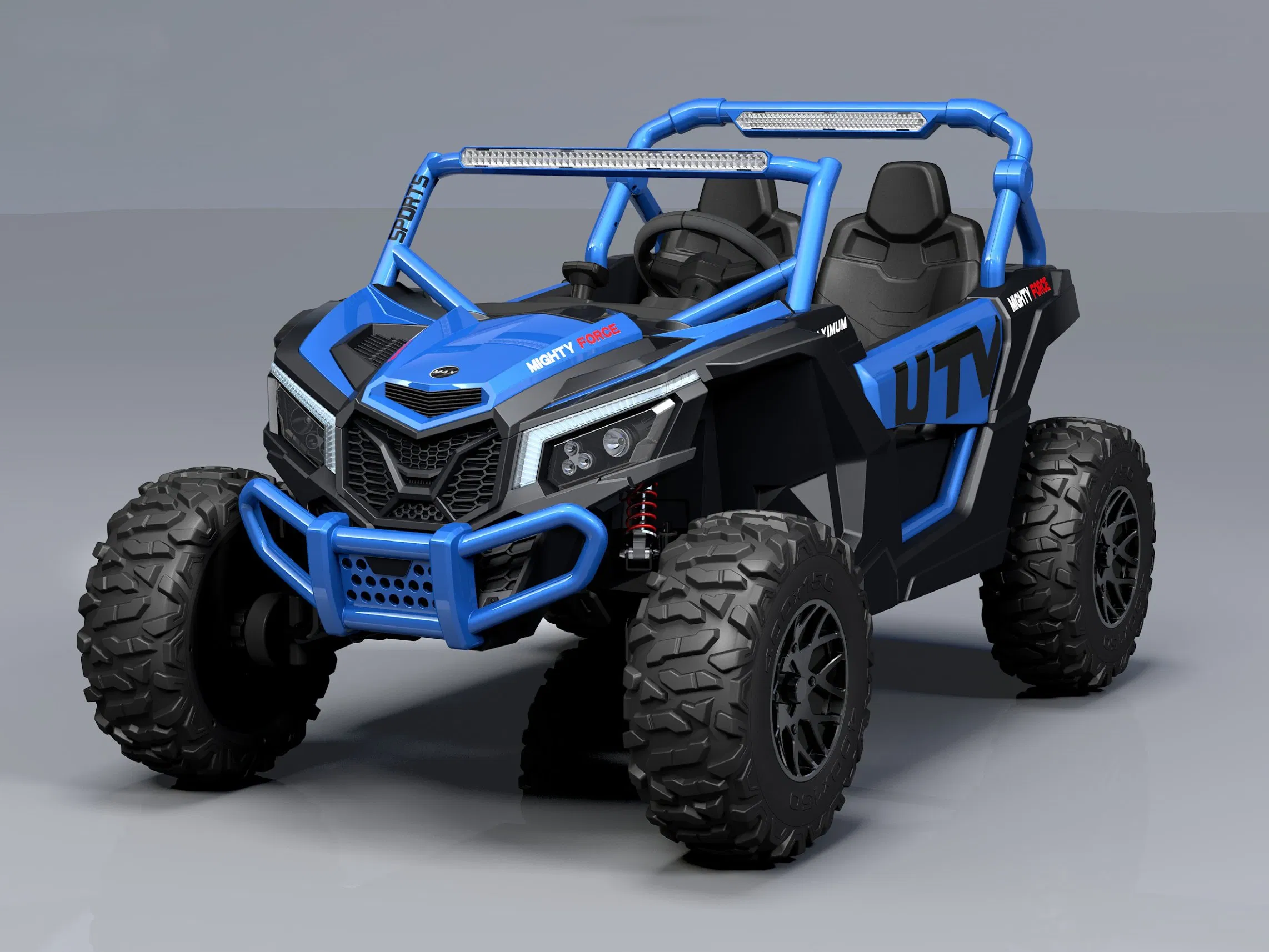 24V Ride Car Kids 4X4 Electric 2 Seat EVA Wheels Wholesale Power UTV for Children