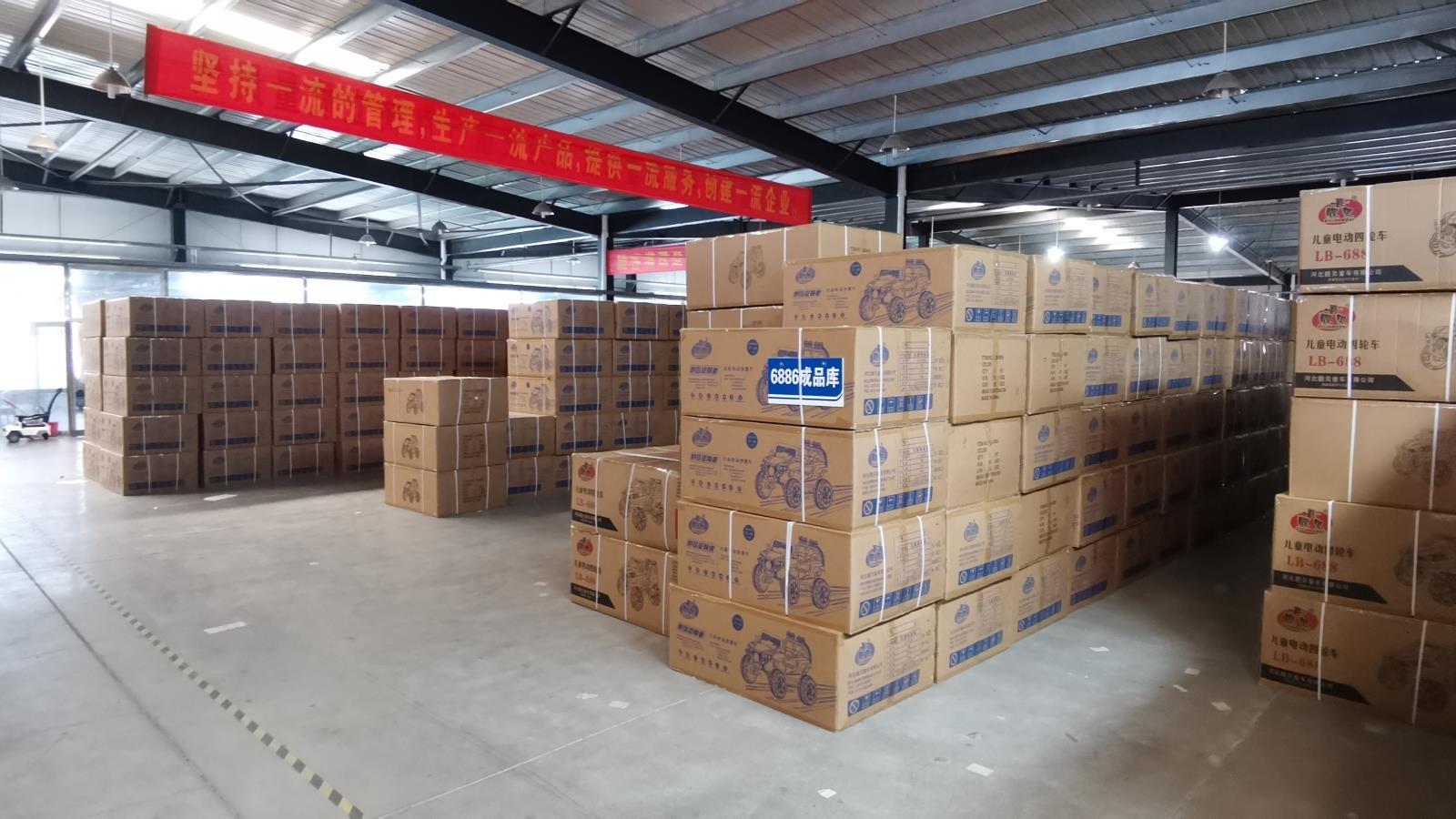 Whoo Toys warehousing and finished goods storage