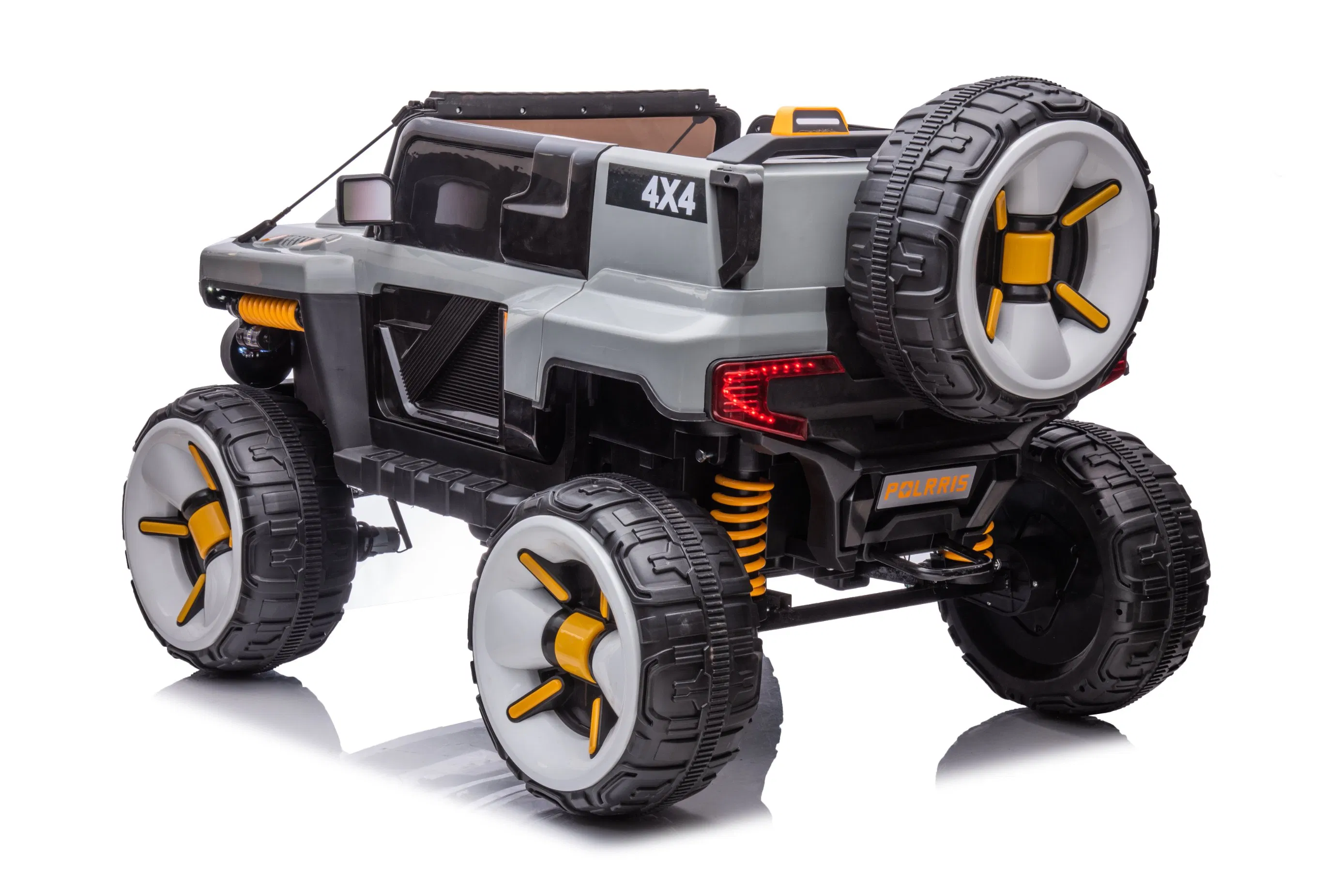 Kids Electric SUV Car: Dual Seats, Galaxy Lights &amp; Multifunction Console Remote Control + Rocking Mode