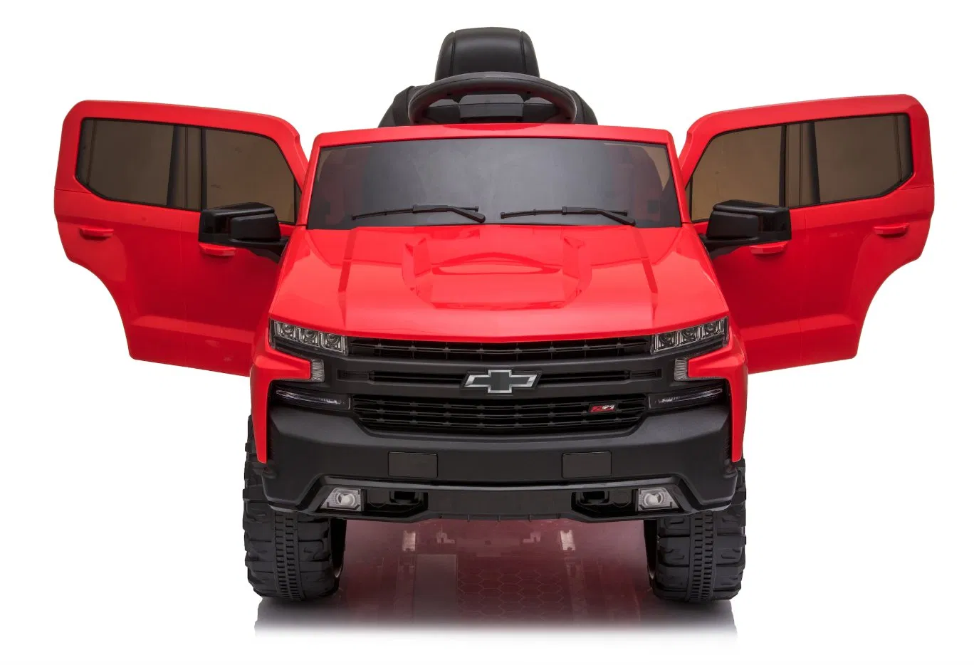 12V Licensed Chevrolet Silverado Trail Boss Lt Battery Powered Kids Ride on Truck Car, Electric Vehicle with Remote Control