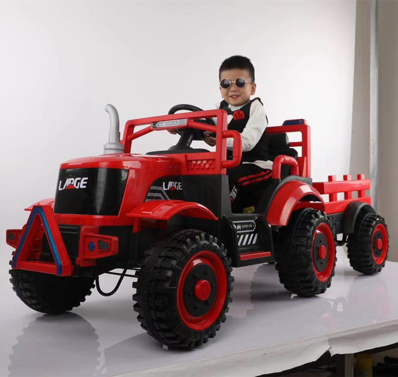 Kids Electric Car Remote Control Car Four-Wheel Drive off-Road Vehicle Large Tractors