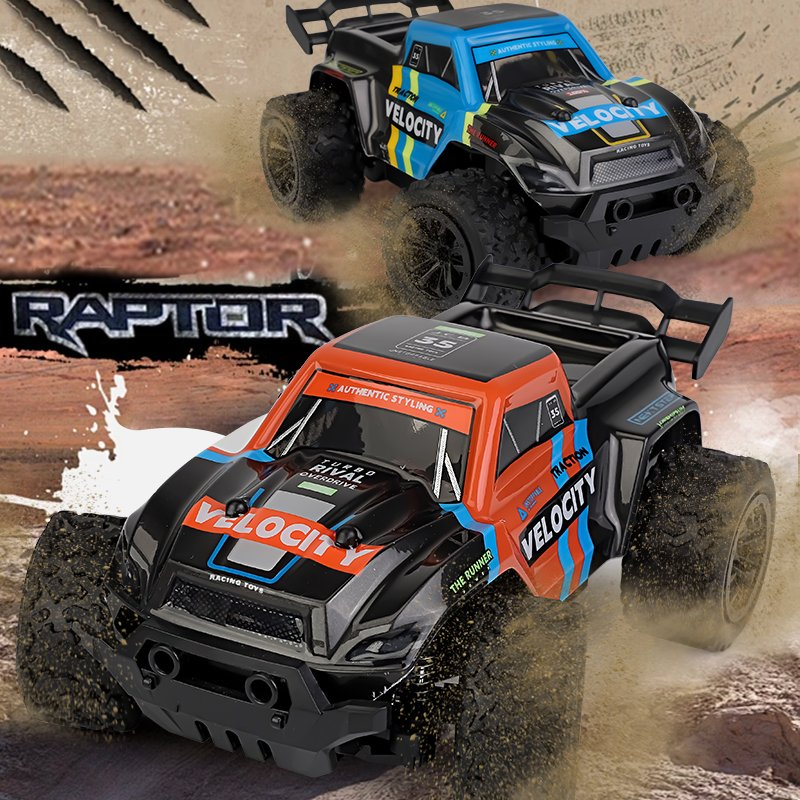 Y23 Flytecrc 1: 20 RC Car 4X4 off Road Wheels Truck with APP/Remote Control 2.4GHz 20km/H Vehicle with LED Lights for Kids