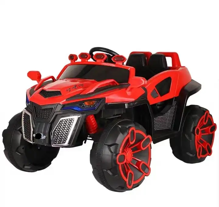 Big Size Kids Electric off Road Vehicle Four Wheel Drive 12V Enlarge Tyre Toy Ride on Cars