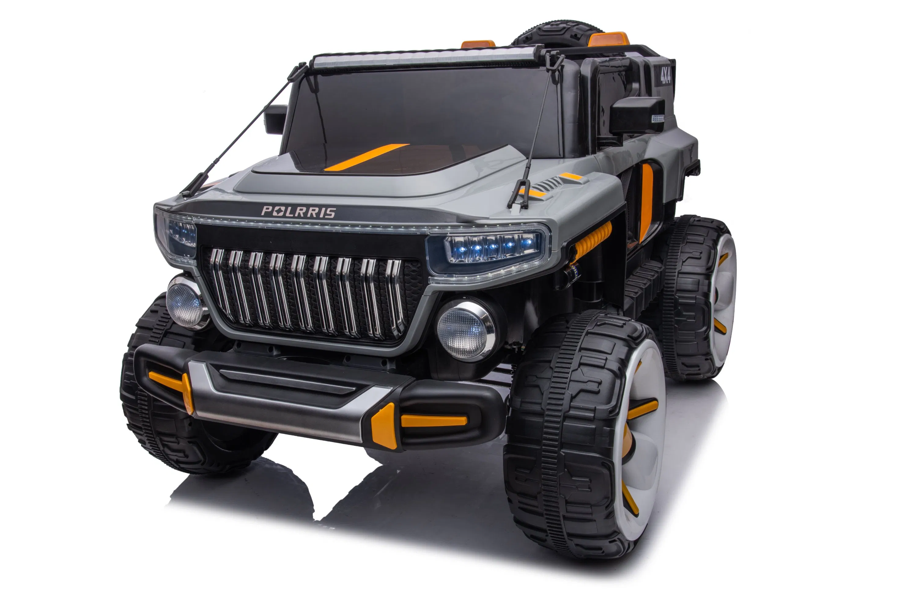 Kids Electric SUV Car: Dual Seats, Galaxy Lights &amp; Multifunction Console Remote Control + Rocking Mode