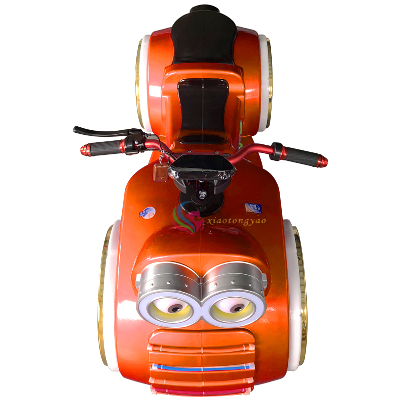 Prince Motorcycle Speed Walking Car Outdoor Square Car Battery Powered Coin Operated Kids Ride on Motorbike Amusement Parks