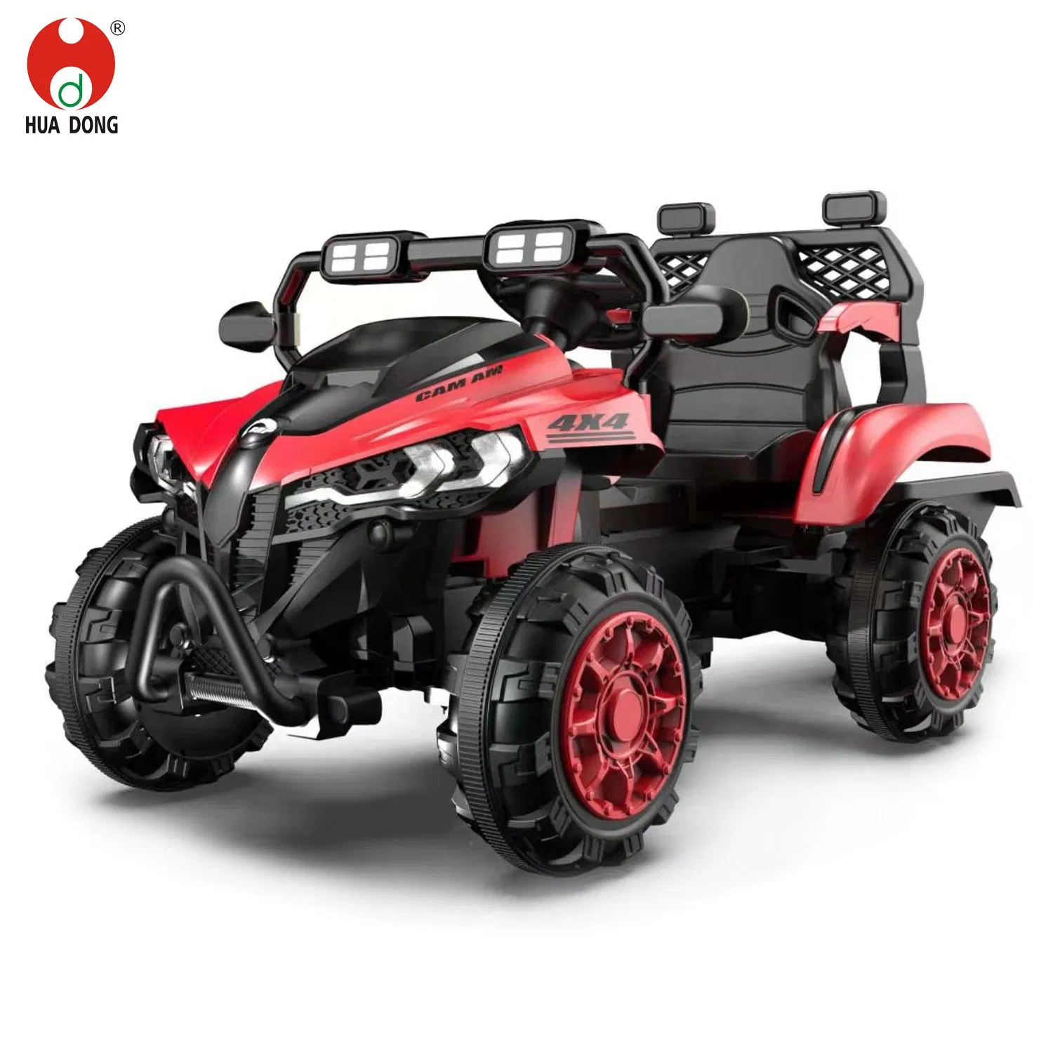 Hot Style Ride On Car Non-slip Tire One-Click Start Music Early Learning Feature Kids Favorate Gift Simulated Steering Wheel High Quality Motors LED Light Toys