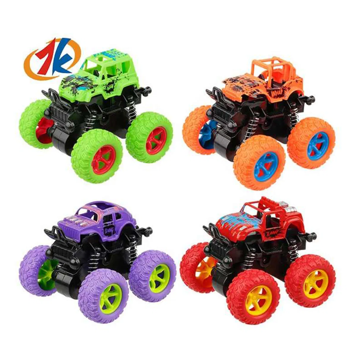 Big Wheels Electric off-Road Car for Kids 4 Wheel Drive