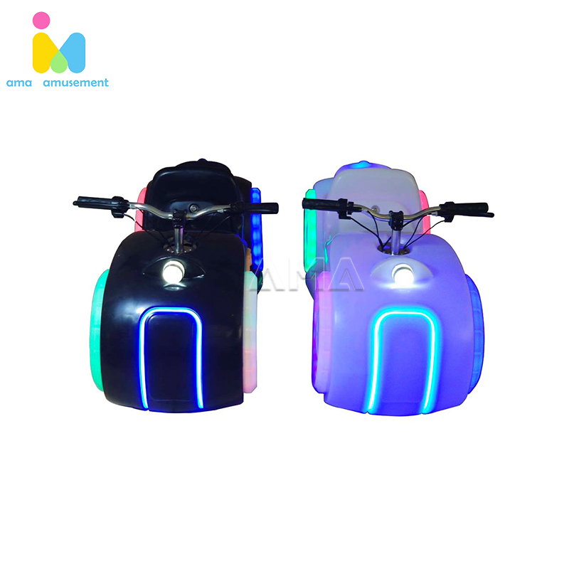 Ama Commercial Full Body Lighting Kids Bumper Car Outdoor Playground Amusement Park Ride on Electric Scooter