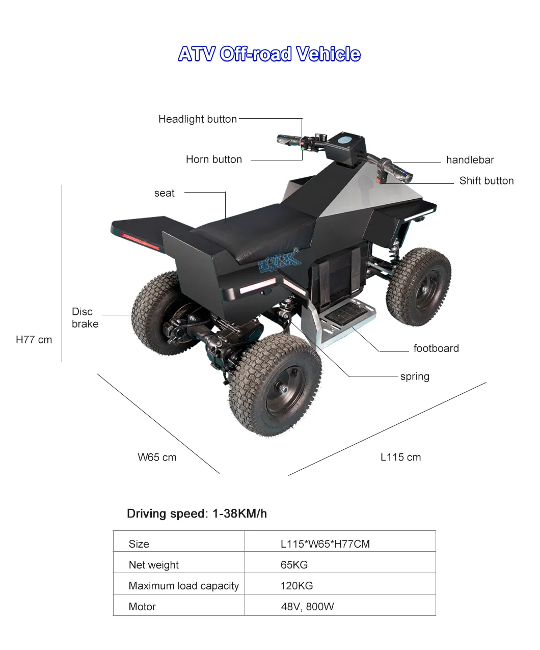 ATV off-Road Vehicle