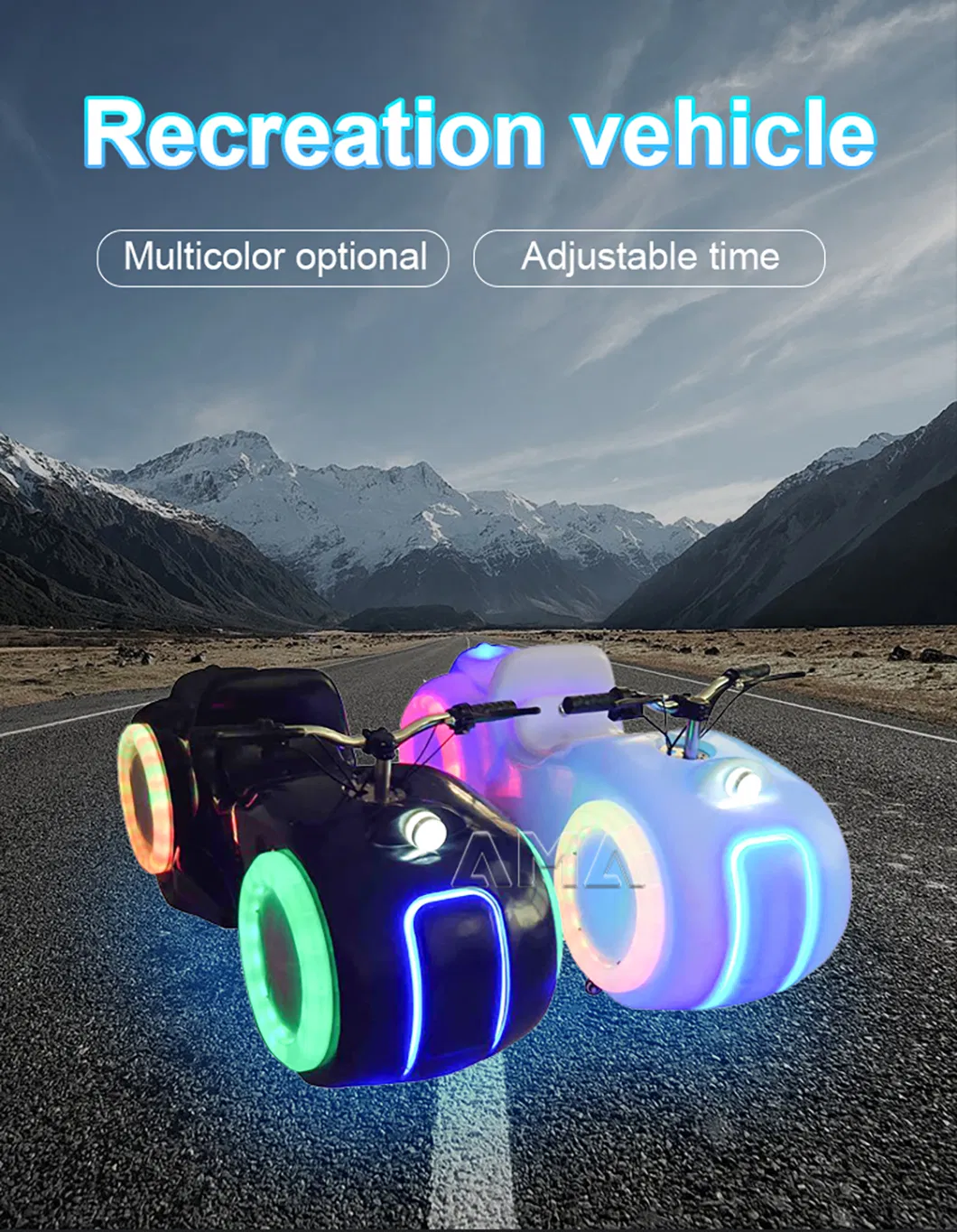 Full Body Lighting Kids Bumper Car