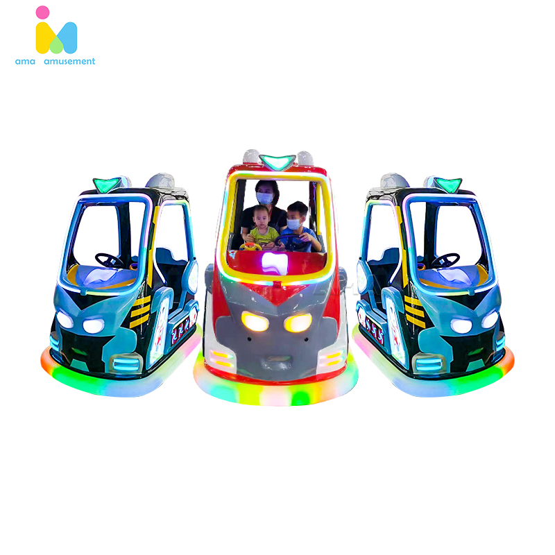 Ama High Quality Promotion Kids Toy Electric Ride on Bumper Car Glow in Dark Bikes Kids Bumper Cars