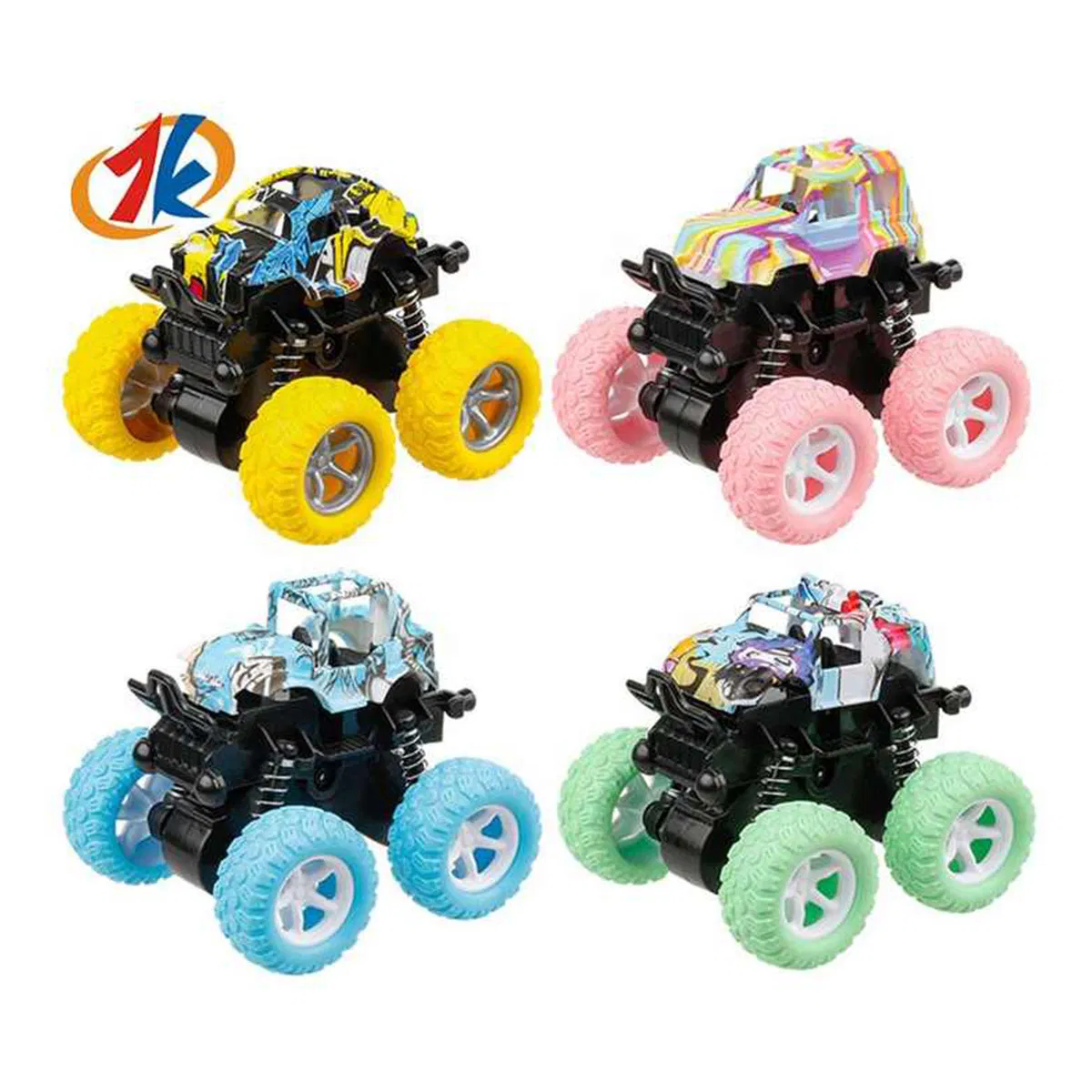 Big Wheels Electric off-Road Car for Kids 4 Wheel Drive