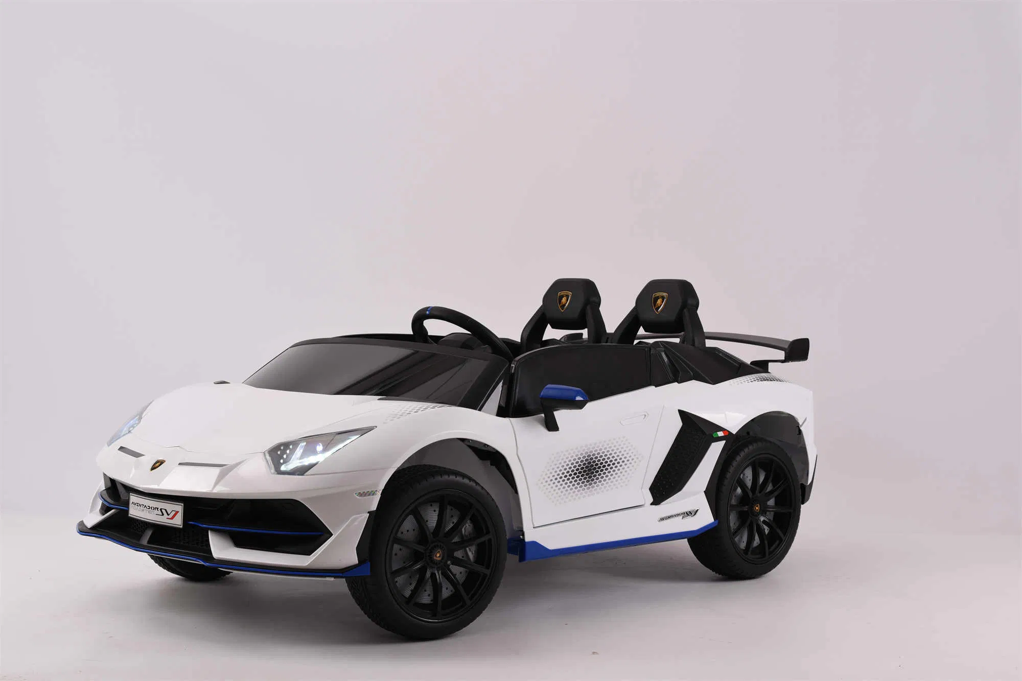 Electric Sports Car Kids 12V Ride on Car Battery Powered Baby Toys Double-Seat