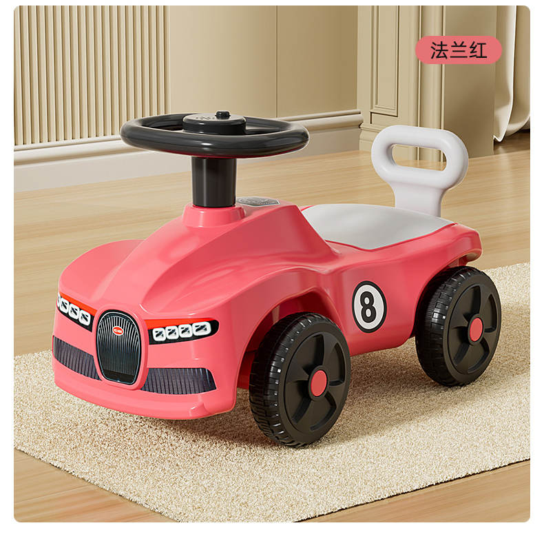 Kids Four-Wheel Music Silent Wheel Children Ride on Car Toys for Boys Baby Walker Cars for Children to Ride