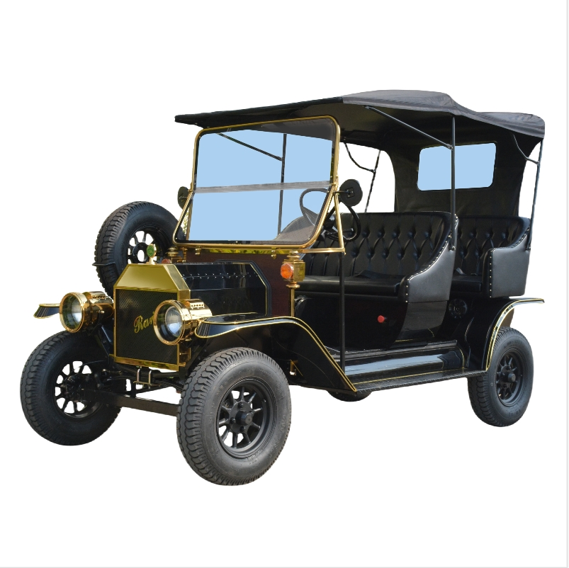 48V/72V Oldtimer Travel Sightseeing Electric Retro Vintage Antique Classic Cars for Wedding