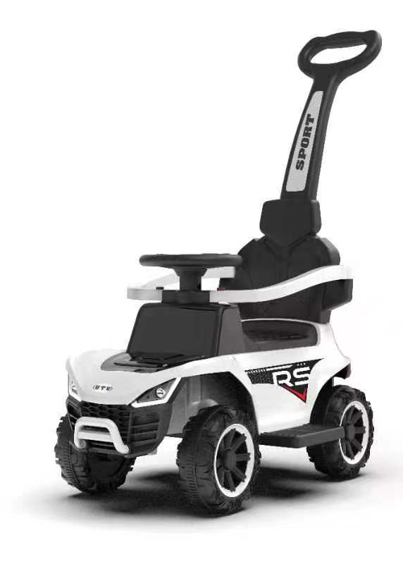 Gcc New Children Toy Stroller Walker Pushing Bar Kids Ride on Car 3 in 1 Mega Car with Music and Light