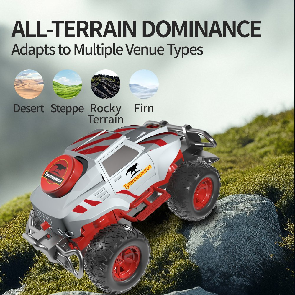 Y13 RC All-Terrain 4 Wheel Electric Car for Kids 2.4GHz Remote Control Drift Racing Truck 4WD High Speed &amp; Climbing Crawling Boys Gifts