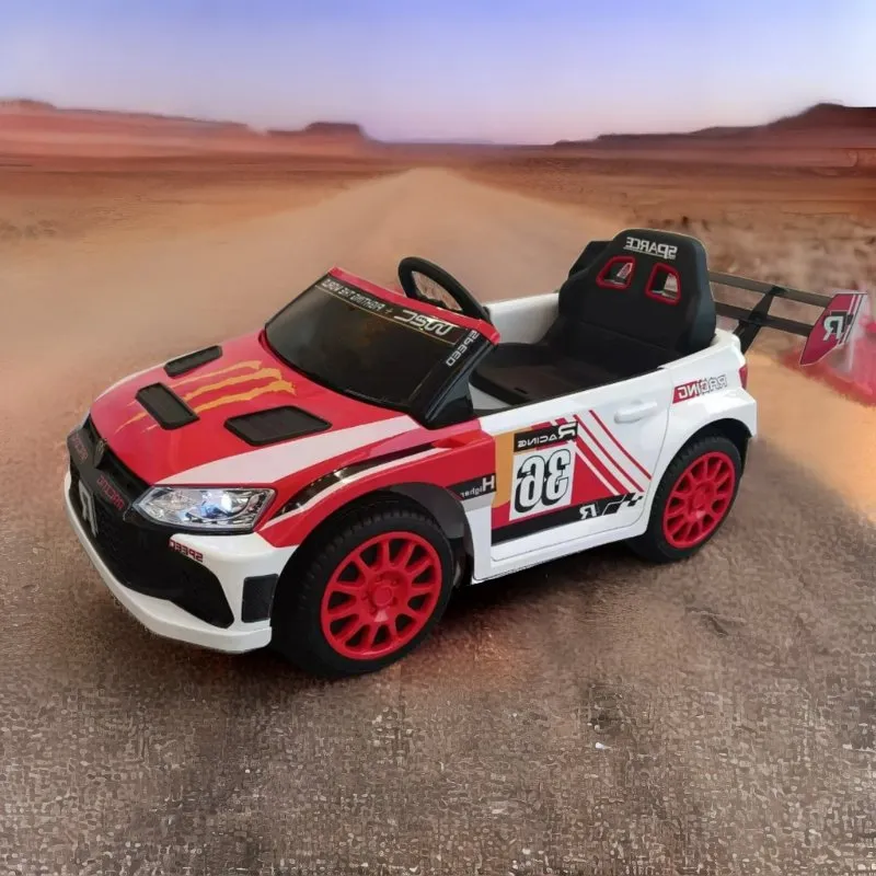 Kids Electric Ride on Car Racing Design