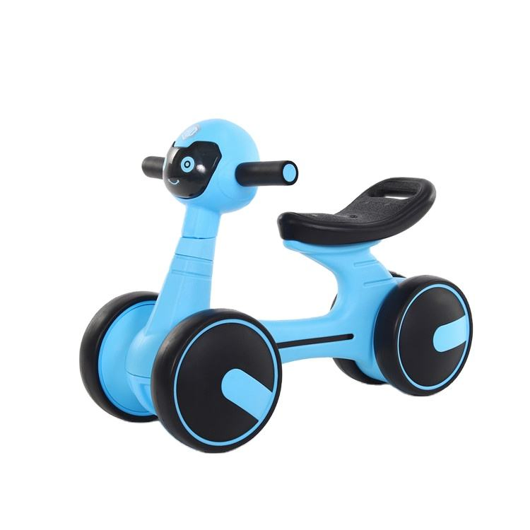 UK Market CE Kids Ride on Car Baby Balance Bicycle Walker Mini Pedal Go Kart Toy Car with LED Music Bike for 1-2 Years Old Child