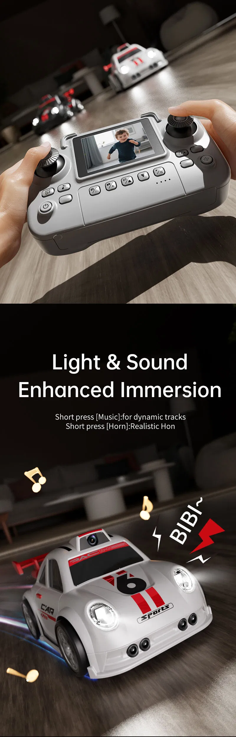 Desktop Mini RC Vehicle