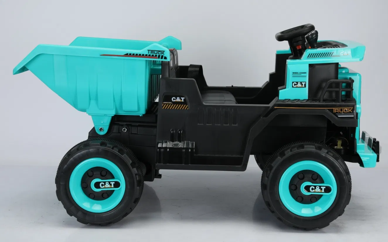12V10ah Ride on Dump Truck, Electric Ride on Car for Kids, Battery Powered Toddler Car Parent Remote Control