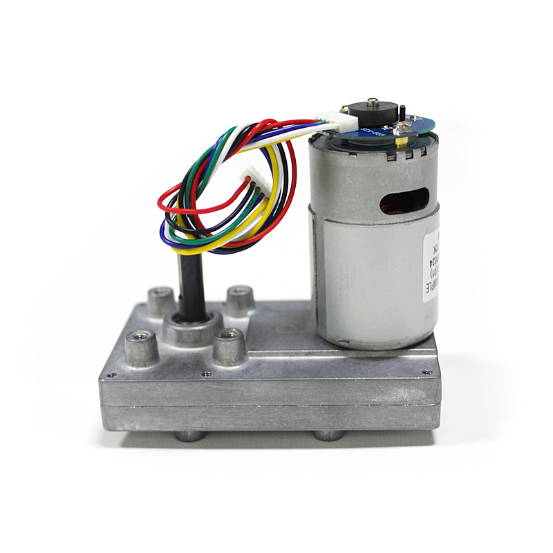 Flat Geared with Magnetic Encoder 12V 24V DC Motors With Gearbox