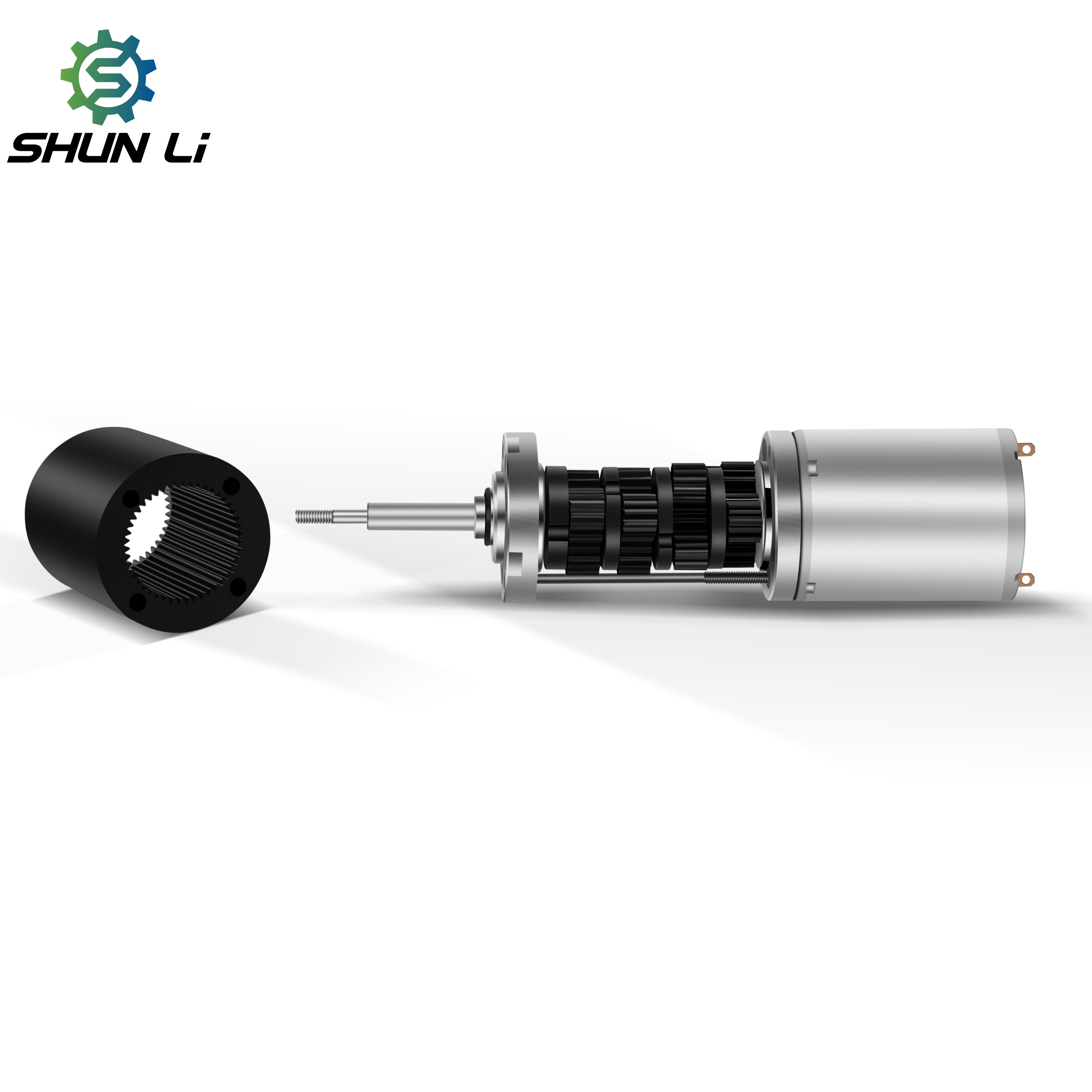 28mm Diameter Gear Motor with Reducer and Encorder Dc Planetary Gear Motor 12v 36v