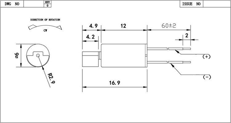 1.5v 3v 3.7v Mini 4mmx 8mm Vibrator Dc Motor for Mobile Phone Vibration /beauty Devices