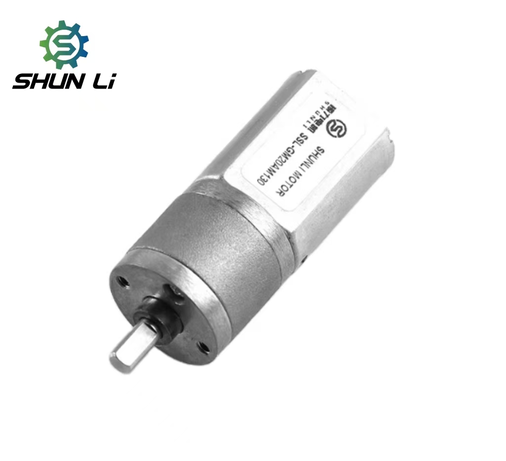 20mm Gearbox Motor with CE Rohs Permanent Magnet Cw/ccw 6V 12V 24v Electric Brush Dc Geared Motor