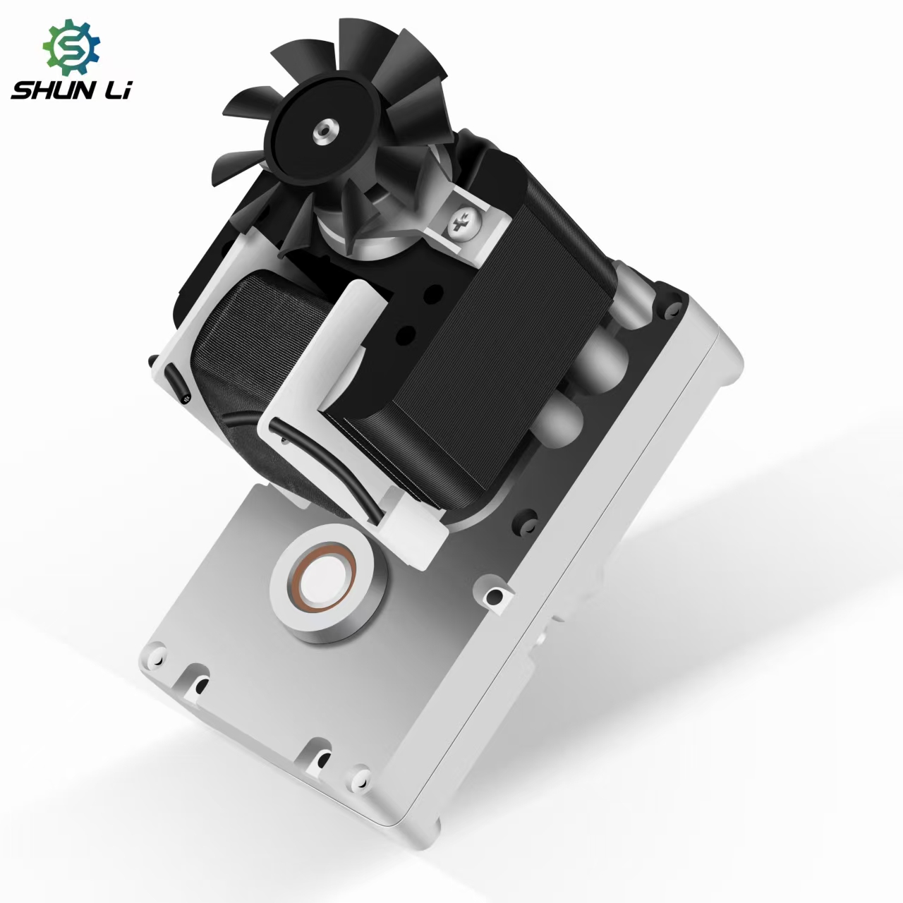 Shunli 110V 220V Shade Pole Motor for Cooling / Barbecue Oven 50Hz 60Hz Ac Gear Motor