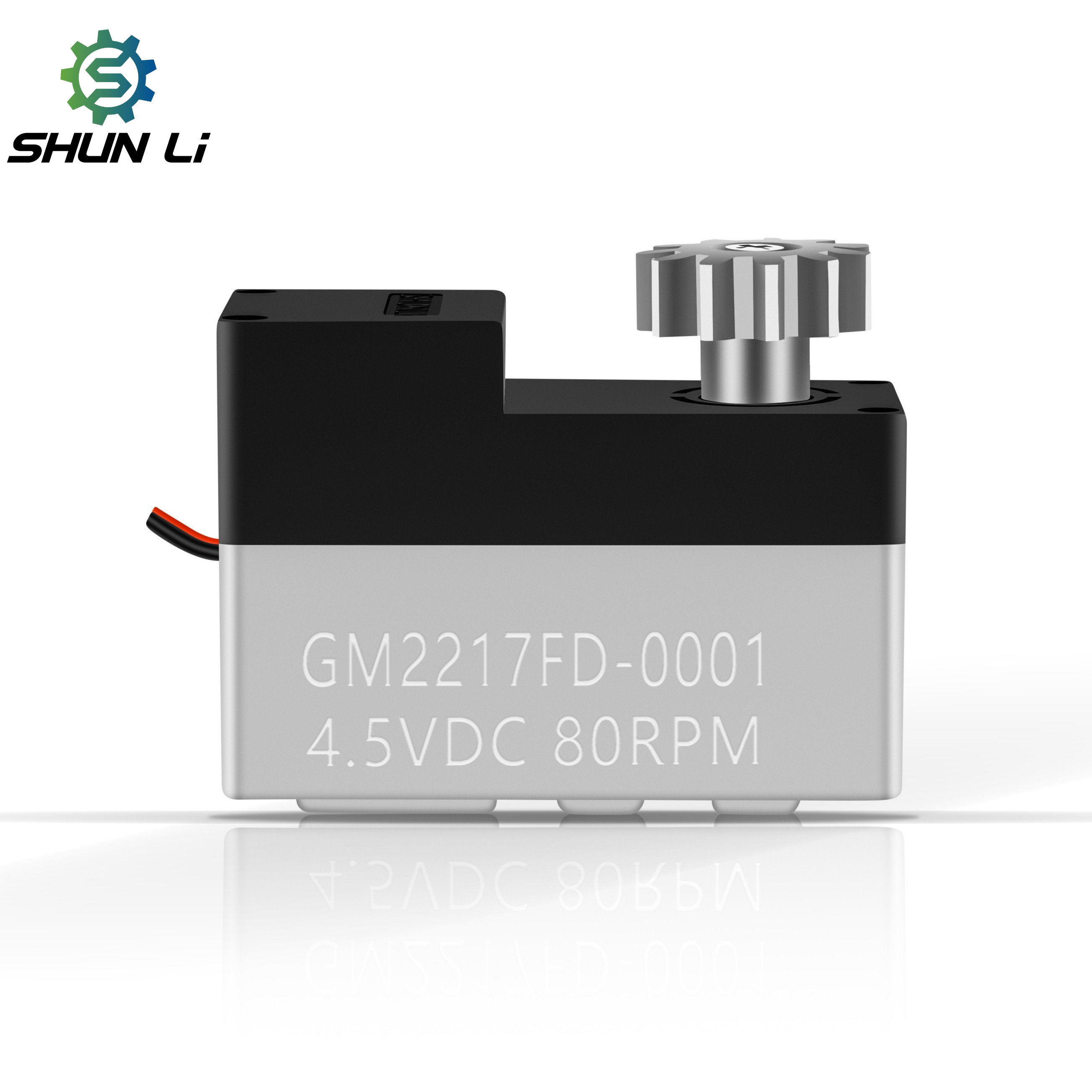 Shunli 4.5v Dc Gear Patent Motor for Dc Motor Shunli Permanent Magnet Brush Customized 30-100RPM