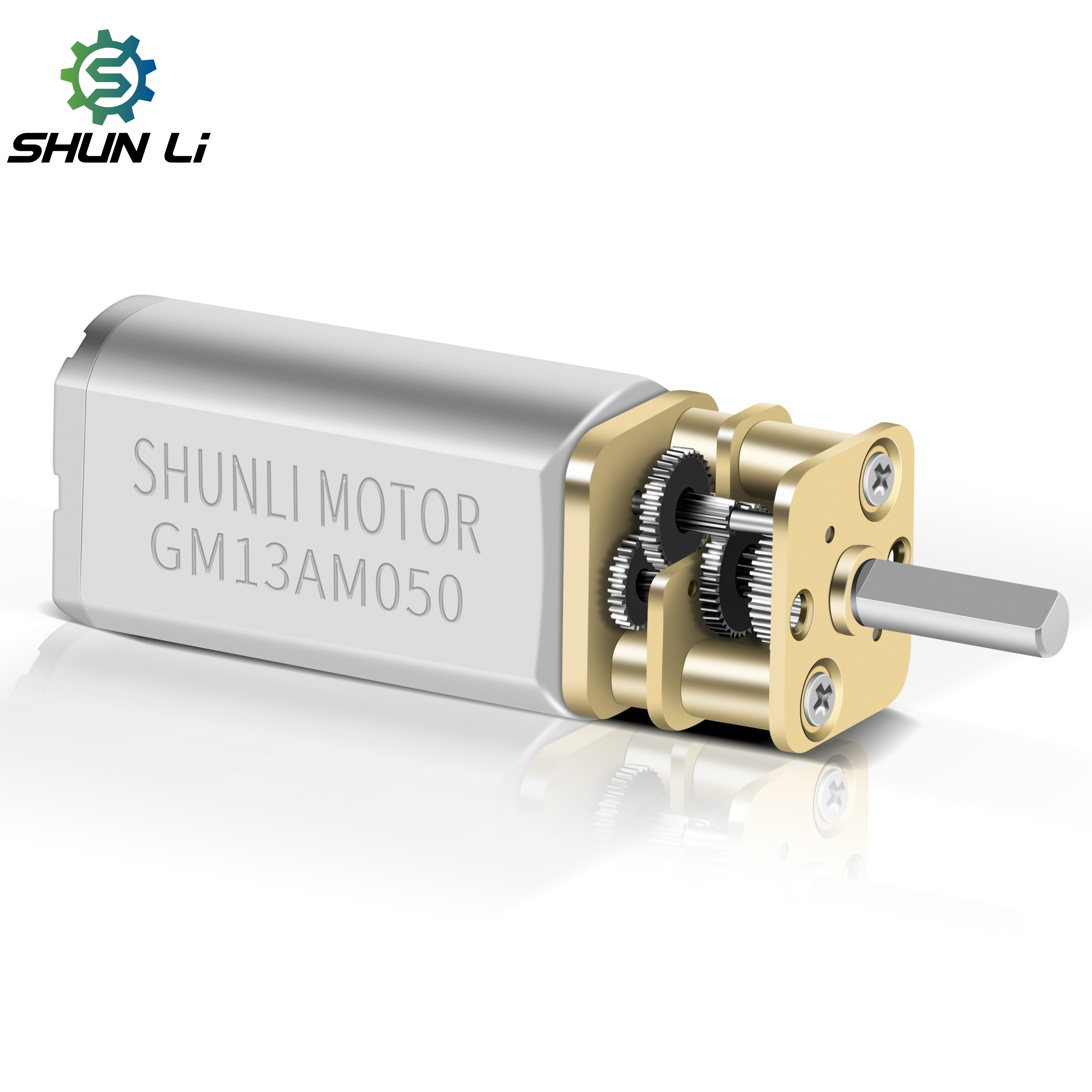 Dual Shaft Mini Generator Geared Dc Motor Low Speed 3 Volt 6 Volt 12v Permanent Magnet FAN Boat Brush