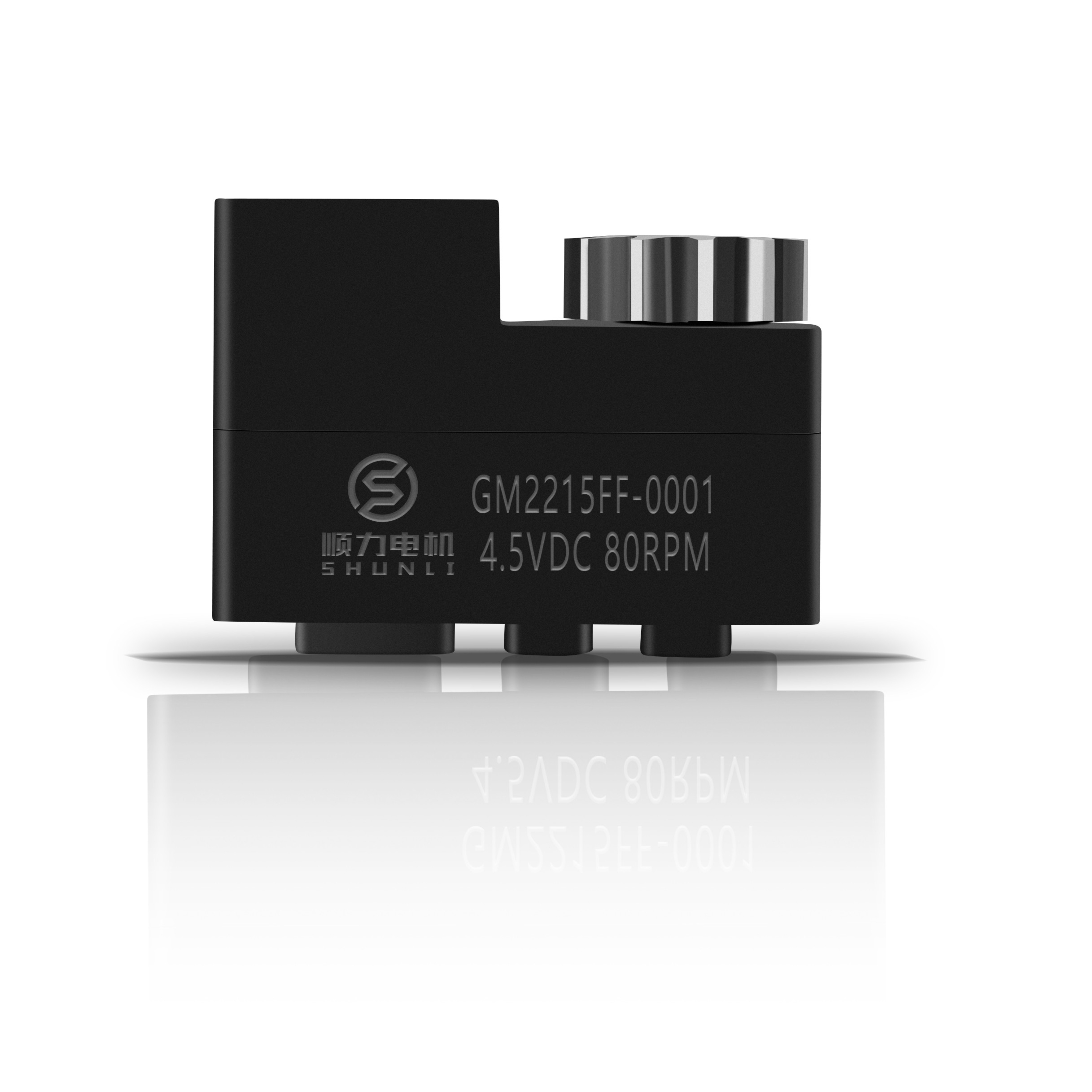 4.5v Dc Gear Motor for Electric Lock Low Rpm 60rpm Shunli Permanent Magnet Brush Customized 30-100RPM