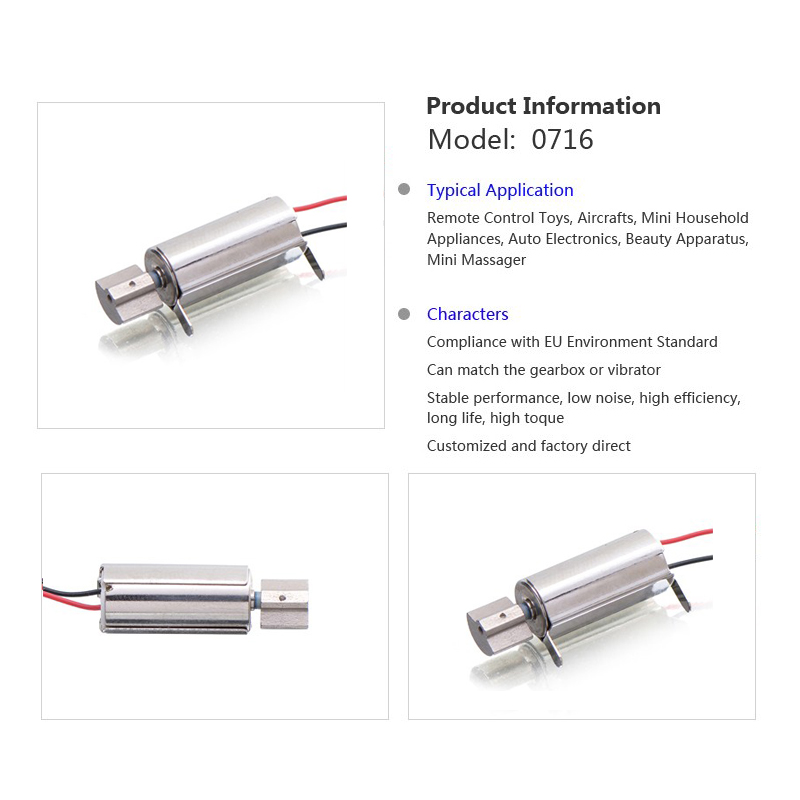 DC Hollow Cup Motor 3v Vibration Motor for Dildos