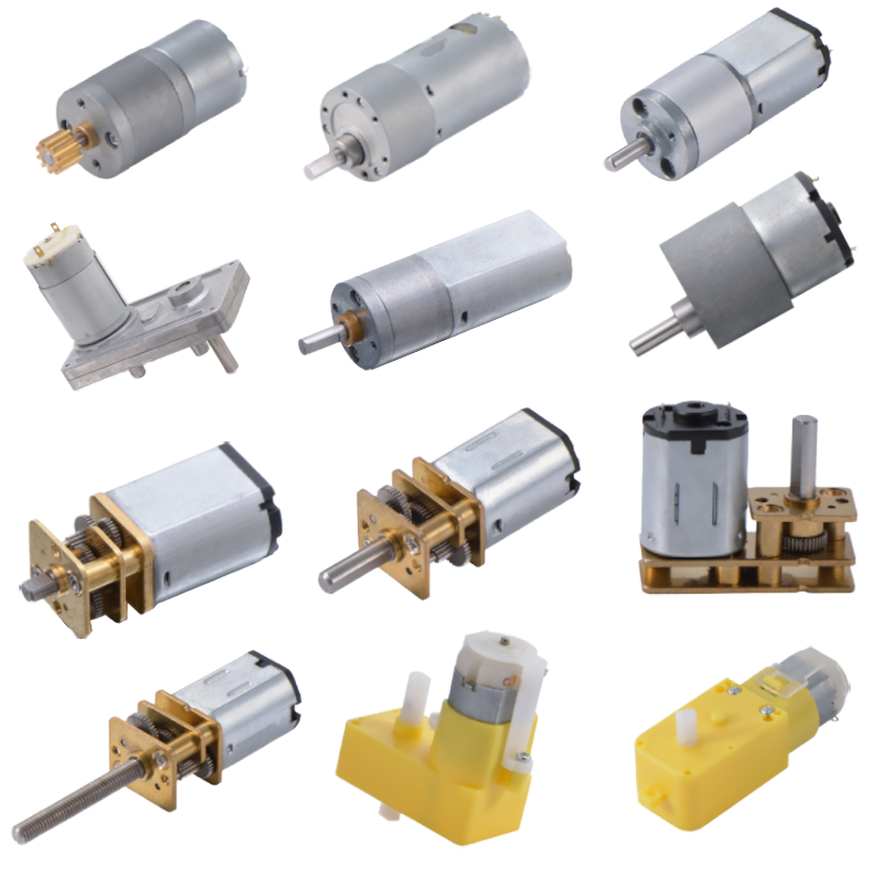 N30-1030 DC 12V 100 RPM 91.17mN.m Speed Reduction Gear Motor Brush Commutation Permanent Magnet Construction Smart Home Boat Fan