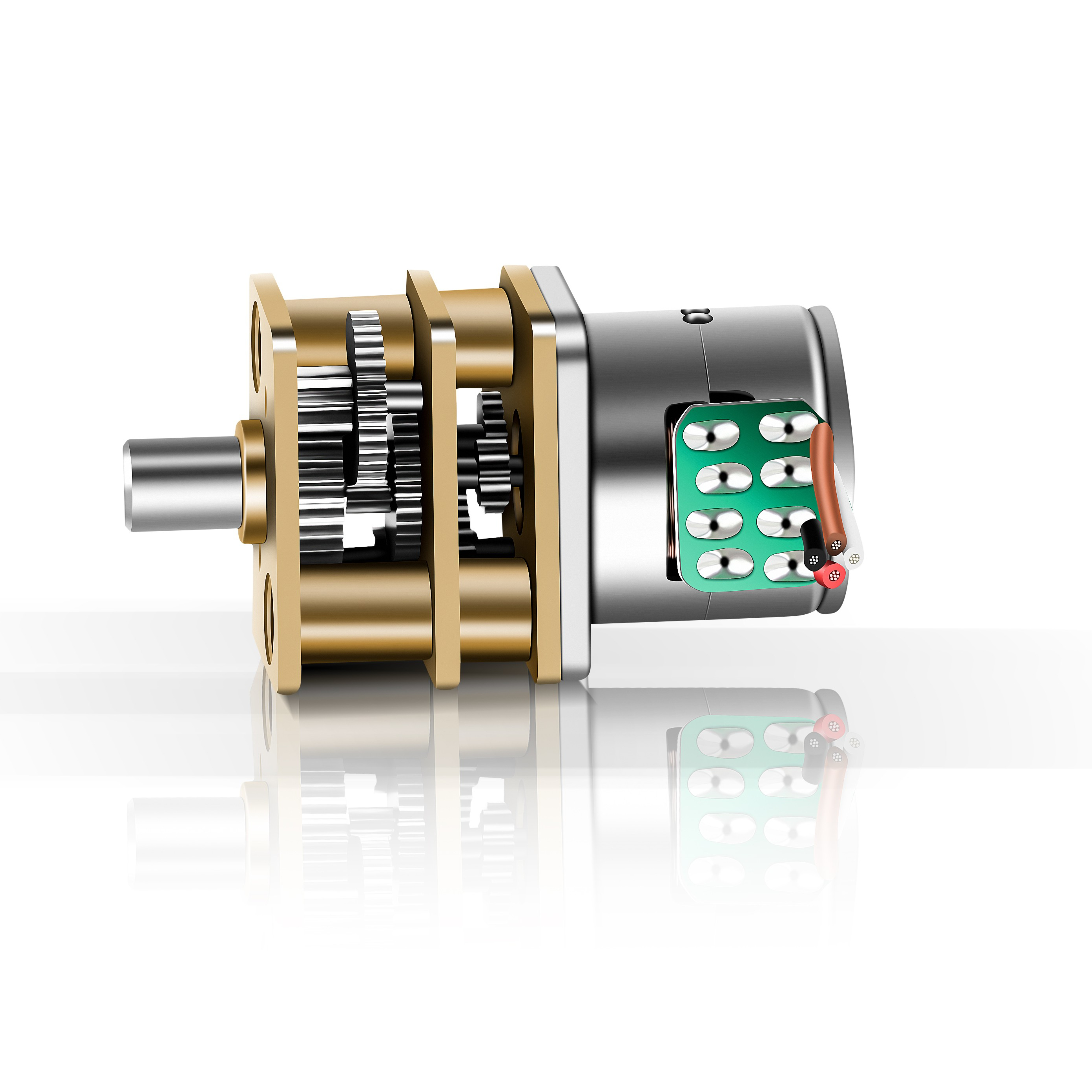 GM12-10BY Non Captive Stepper Gear Motor Miniature 5v Stepper Geared Motors for Valve Controller