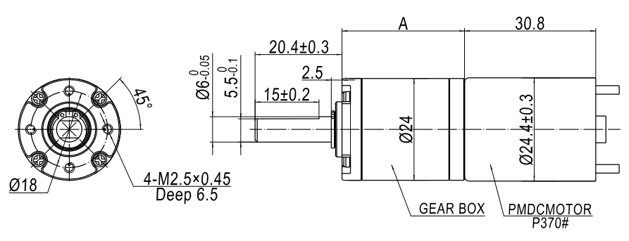 Specification Chart 1