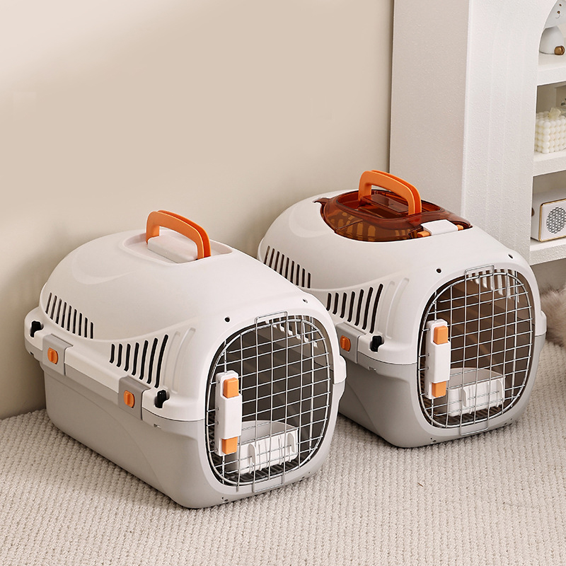 High Quality Cheap PP Plastic Pet Carrier/Pet Flight Cage/Dog Transport Box Travel Bag for Cars