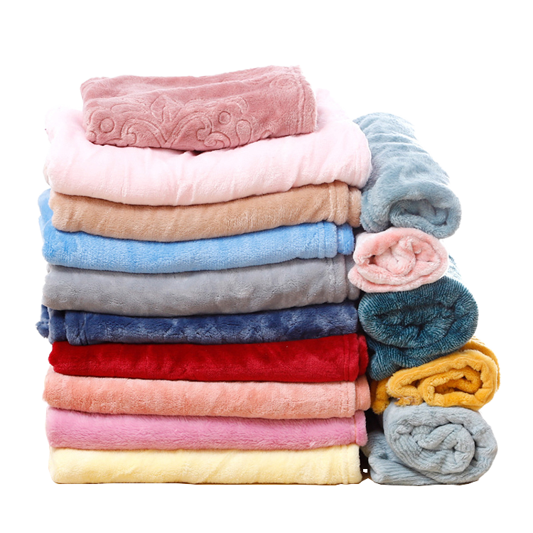 Super Soft Coral Fleece Pet Blanket for Cats and Small Dogs