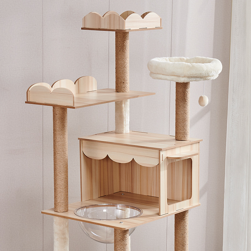 Pet Supplies Super Large Cat Climbing Frame Large Pet Nest All Season Universal Pet Climbing Furniture Cat Jumping Platform