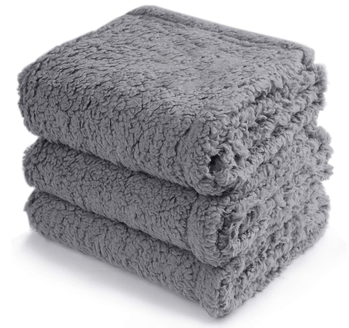 Kangdarpet Premium Soft Warm Faux Fur Pet Throw Blanket for Dogs, Cats &amp; Puppies - Beige Solid Color| Cozy Pet Bedding for Pets