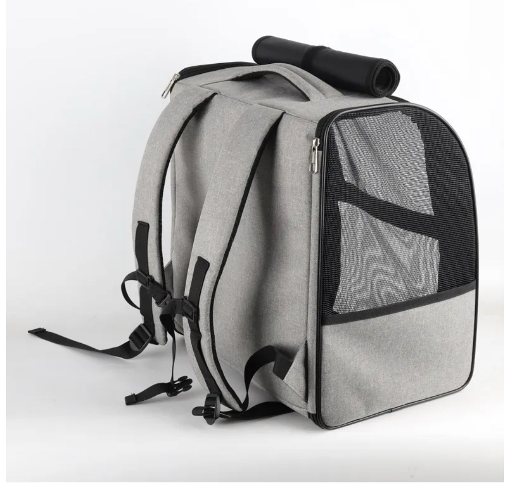 OEM Custom Outdoor Breathable Large Capacity Luxury Travel Cat Pet Backpack