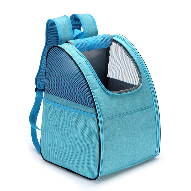 Expandable Breathable Mesh Pet Carrier Backpack Bag for Small Cat Dog Puppy