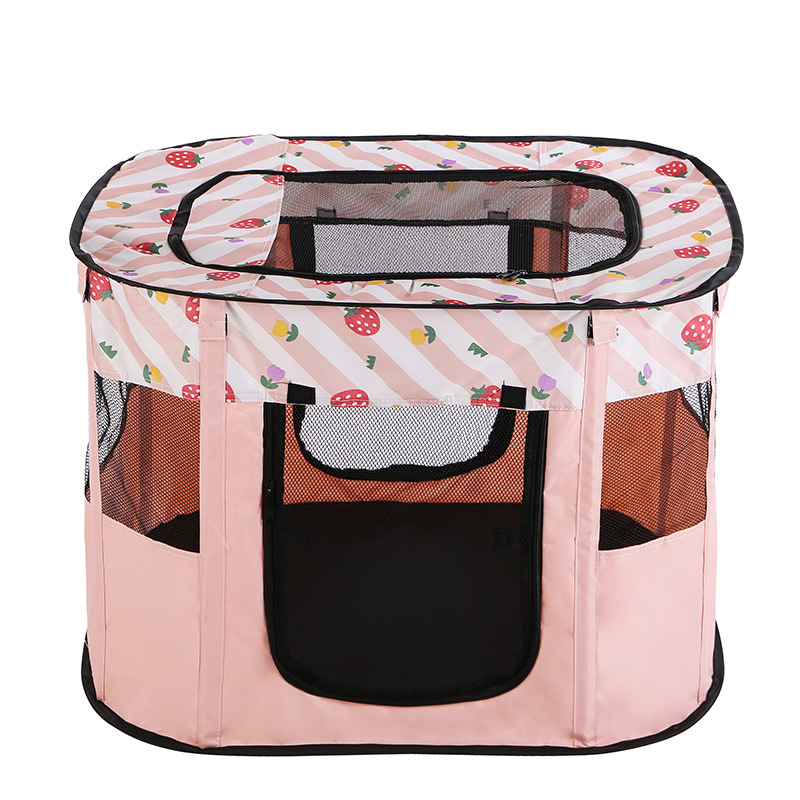 Pet Fence Waterproof Teepee Foldable Pet Tent Breeding Rectangular Cage Whelp Box for Dogs Cat Delivery Room Isolation Room