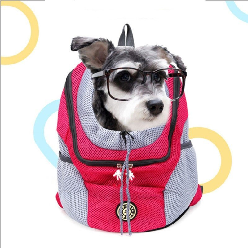 Pet Backpack Dog Backpack Chest Bag out Portable Travel Breathable Dog Bag Pet Supplies Backpack Cat Bag